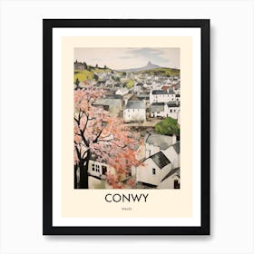 Conwy (Wales) Painting 4 Travel Poster Art Print