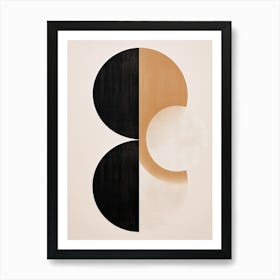 Beige Bauhaus Berlin Harmony Art Print