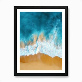 Sand And Sea Art Print