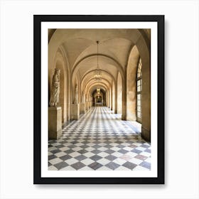 Inner Hallway Versailles (Paris Series) Art Print