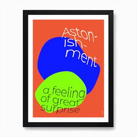 Astonishment Art Print