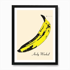 Andy Warhol - Banana Art Print
