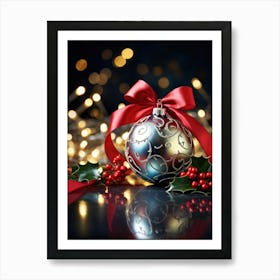 Christmas Ornament 3 Art Print