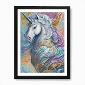 Unicorn 11 Art Print