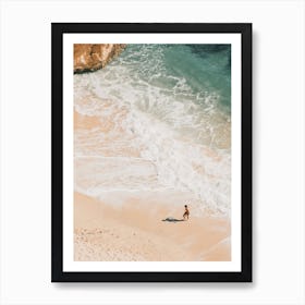 Boy On Beach Art Print