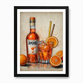 Aperol 2 Art Print