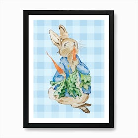 Peter Rabbit Inspired - Children's Nursery Art Print