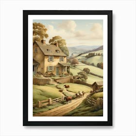 Country Cottage 18 Art Print