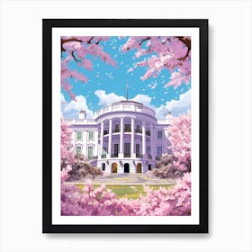 The White House Washington, Dc Art Print