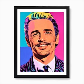 James Franco Pop Movies Art Movies Art Print