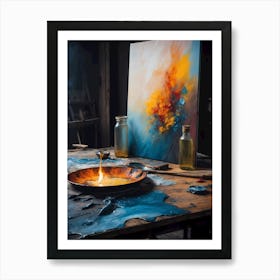 Abstract Painting 105 Art Print