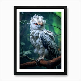 Regal Raptor: Harpy Eagle Art Art Print