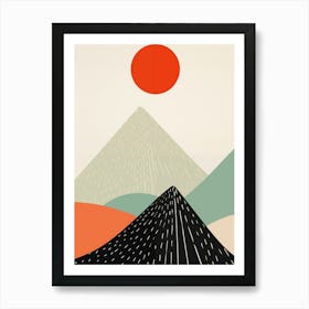 Mountain Landscape Art Print