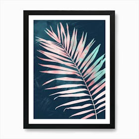 Palm Leaf Print 1 Art Print