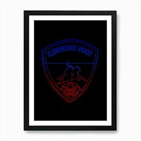 Clermont Foot Art Print