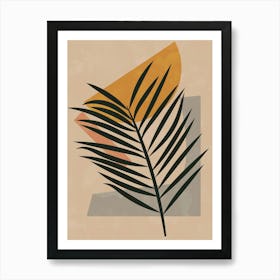 Palm Boho Plant Art Print