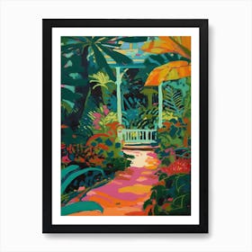 Birmingham Botanical Gardens Usa Painting 6 Art Print