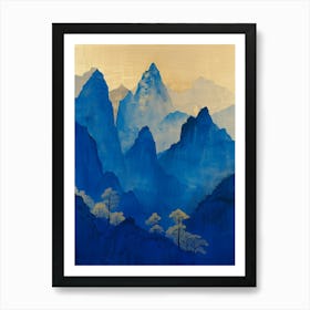 Blue Mountains 15 Art Print