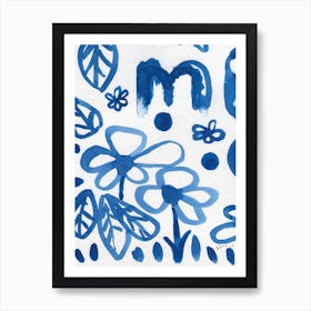 Summer Blue 2 Art Print