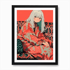 Manga Nation No 5 Art Print