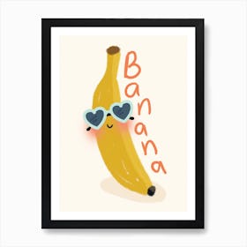 Banana Art Print