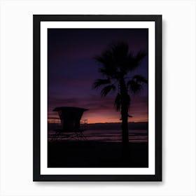 California Sunset II Art Print