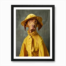 Portrait Of A Dog 1 Art Print