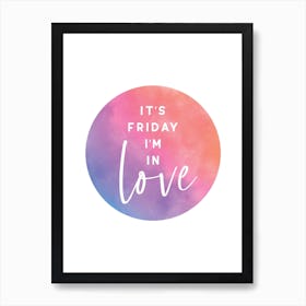 Love Circle Art Print