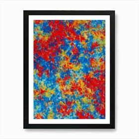 Tie Dye Painting Art Print