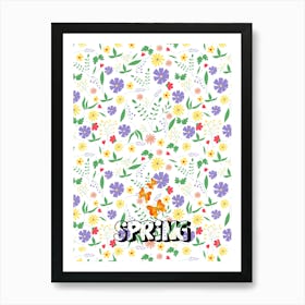 Spring Flowers 2 Art Print