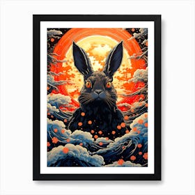Hare In The Sky Art Print
