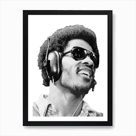 Stevie Wonder 3 Art Print