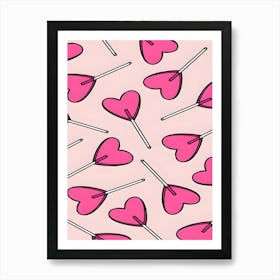 Lollipops Art Print