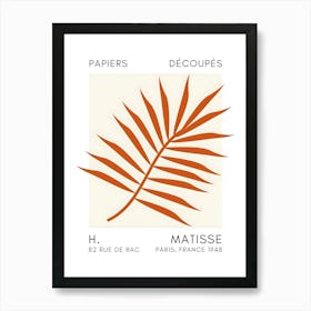 Henri Matisse Palm Leaf 1 Art Print