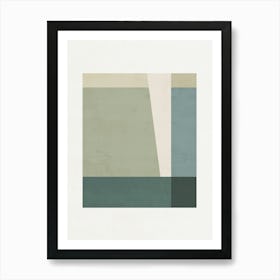 Abstract Shapes - 03 Art Print