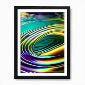 Water Ripples Waterscape Pop Art Photography 1 Art Print