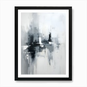 Abstract Cityscape 2 Art Print