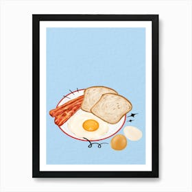 Breakfast - Men'S T-Shirt Art Print