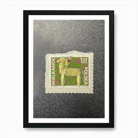 Postage Stamp 17 Art Print