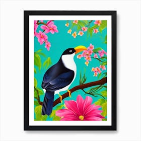 Seagull Tropical bird Art Print