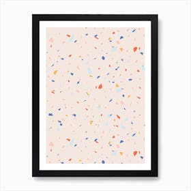 Pink Terrazzo Art Print