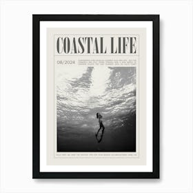 Beachy Room Decor California Wall Art Coastal Prints Ocean Wall Art Coastal Cowgirl Surf Poster Tropical Decor Art Print