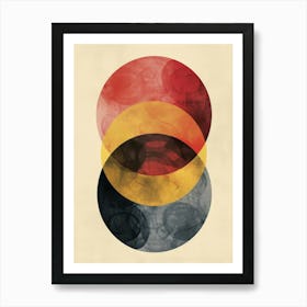 Circles Of Color Art Print