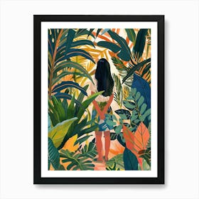 In The Garden San Diego Botanical Garden 2 Art Print