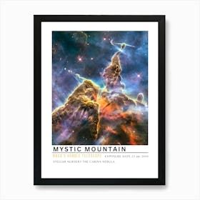 Mystic Mountain 1 Art Print