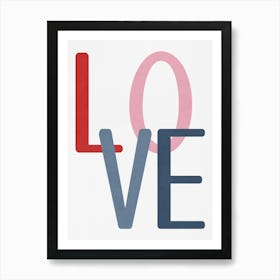 Love . Art Print