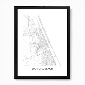 Daytona Beach Art Print