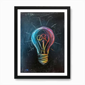 Light Bulb 17 Art Print