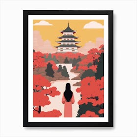 Japan Travel Illustration Art Print