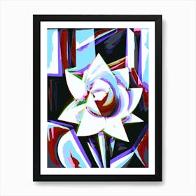 Abstract Flower 7 Art Print
